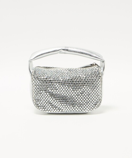 UNITED ARROWS（ユナイテッドアローズ）の「SPARKLE ワンハンドル バッグ（ハンドバッグ・レディース・シルバー/ブラック・FREE）」の9枚目の写真