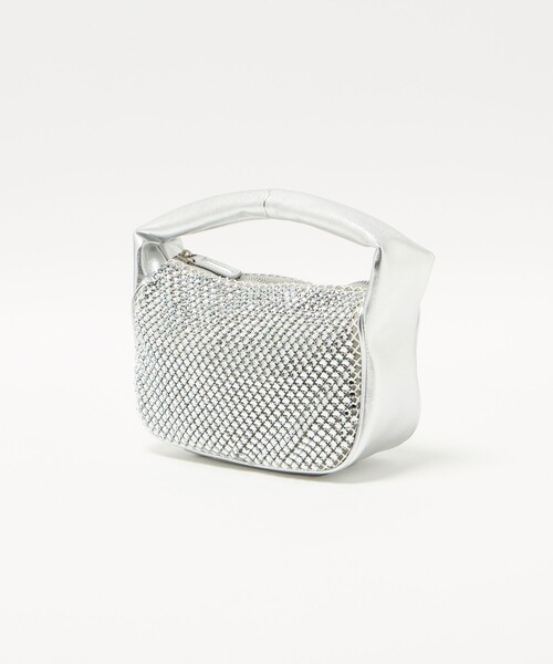 UNITED ARROWS（ユナイテッドアローズ）の「SPARKLE ワンハンドル バッグ（ハンドバッグ・レディース・シルバー/ブラック・FREE）」の10枚目の写真