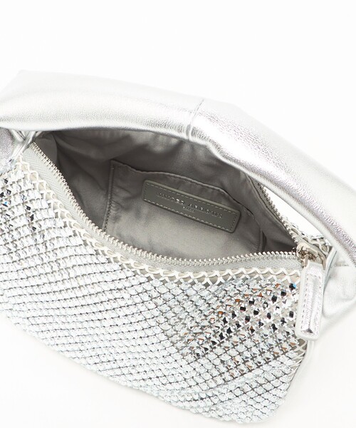 UNITED ARROWS（ユナイテッドアローズ）の「SPARKLE ワンハンドル バッグ（ハンドバッグ・レディース・シルバー/ブラック・FREE）」の13枚目の写真