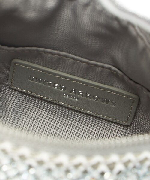 UNITED ARROWS（ユナイテッドアローズ）の「SPARKLE ワンハンドル バッグ（ハンドバッグ・レディース・シルバー/ブラック・FREE）」の14枚目の写真