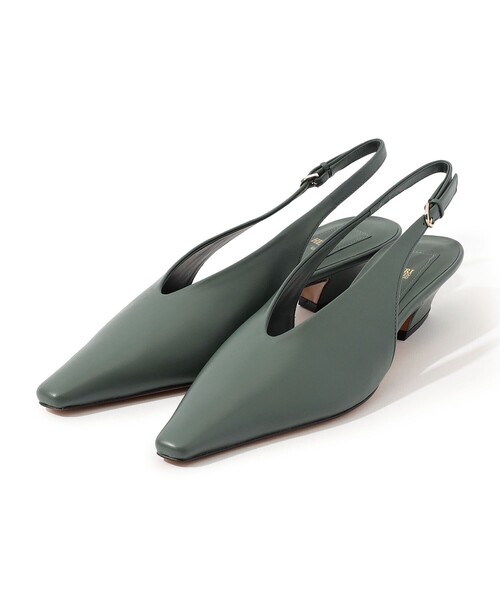 HENRI EN VARGO（ヘンリエンヴァーゴ）の「HENRI EN VARGO YVES パンプス（パンプス・レディース・ライトベージュ/オリーブ・36.5/37.5/35.5）」の5枚目の写真