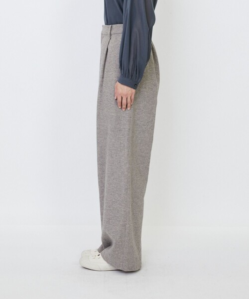 LOISIR(ロワズィール)の「【MTサイズ有り】ギャバジンストレートパンツ(その他パンツ・レディース・ブラック/グレー・M/MT)」の11枚目の写真