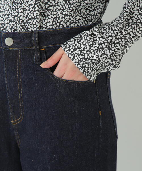 Healthy denim（ヘルシーデニム）の「◆【Healthy Denimコラボ】デニムセミワイド（デニムパンツ・レディース・ネイビー・SMALL/MEDIUM/LARGE）」の22枚目の写真