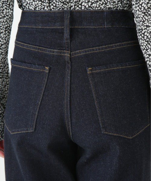 Healthy denim（ヘルシーデニム）の「◆【Healthy Denimコラボ】デニムセミワイド（デニムパンツ・レディース・ネイビー・SMALL/MEDIUM/LARGE）」の8枚目の写真