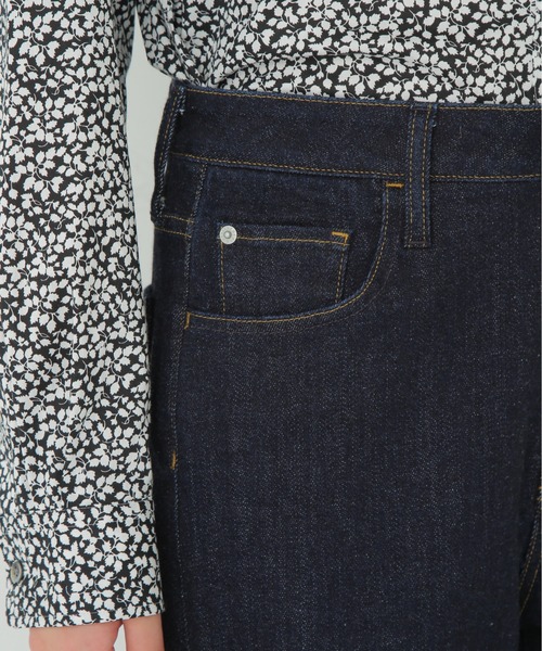 Healthy denim（ヘルシーデニム）の「◆【Healthy Denimコラボ】デニムセミワイド（デニムパンツ・レディース・ネイビー・SMALL/MEDIUM/LARGE）」の9枚目の写真