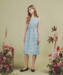 ✨TOCCA✨花柄ワンピース✨ライラック☆6❤️ TOCCA｜トッカのワンピース（花柄・ボタニカル柄）通販 - ZOZOTOWN