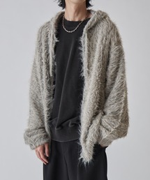 Lui's | MIXシャギージップフーディ(ニット/セーター)