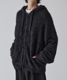 Lui's | MIXシャギージップフーディ(ニット/セーター)