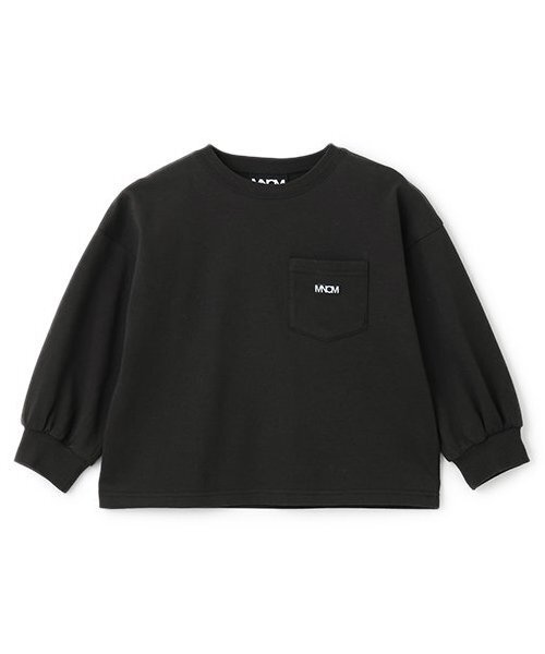 b・ROOM(ビールーム)の「【MNCM】【セットアップ可】【カイテキ天竺】ポケットビッグTシャツ(Tシャツ/カットソー・キッズ・カーキ/ブラック/チャコール/ダークブラウン・150cm/130cm/140cm/120cm/110cm)」の5枚目の写真