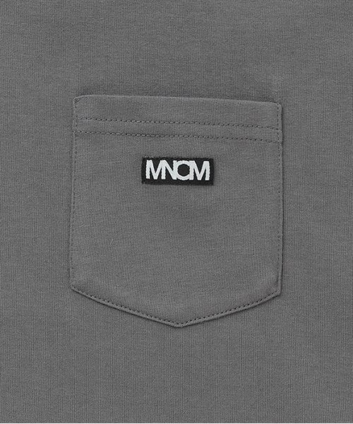 b・ROOM（ビールーム）の「【MNCM】【セットアップ可】【カイテキ天竺】ポケットビッグTシャツ（Tシャツ/カットソー・キッズ・チャコール/ブラック/ダークブラウン/カーキ・140cm/130cm/150cm/120cm/110cm）」の8枚目の写真