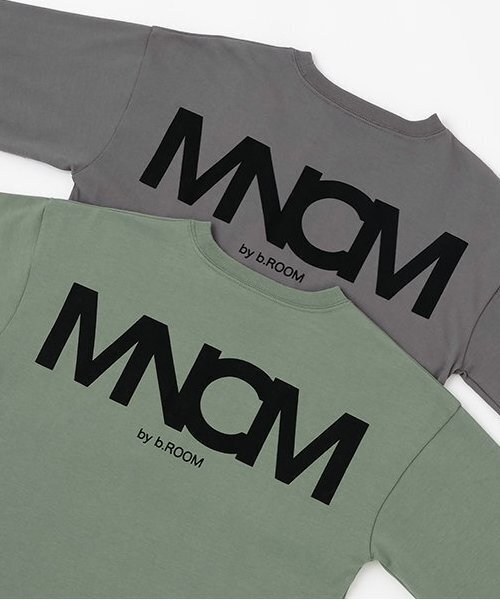 b・ROOM（ビールーム）の「【MNCM】【セットアップ可】【カイテキ天竺】ポケットビッグTシャツ（Tシャツ/カットソー・キッズ・チャコール/ブラック/ダークブラウン/カーキ・140cm/130cm/150cm/120cm/110cm）」の11枚目の写真