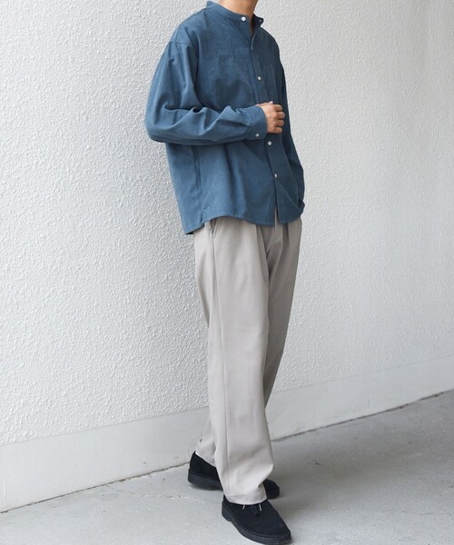 SHIPS any（シップス エニィ）の「SHIPS any: SORONA(R) ライト ツイル ストレッチ イージーパンツ(セットアップ対応)◇（その他パンツ・メンズ・グレー/オリーブ/ネイビー/ベージュ・MEDIUM/SMALL/X-LARGE/LARGE）」の11枚目の写真