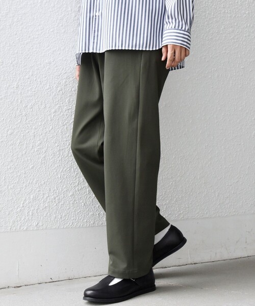 SHIPS any（シップス エニィ）の「SHIPS any: SORONA(R) ライト ツイル ストレッチ イージーパンツ(セットアップ対応)◇（その他パンツ・メンズ・グレー/オリーブ/ネイビー/ベージュ・MEDIUM/SMALL/X-LARGE/LARGE）」の18枚目の写真