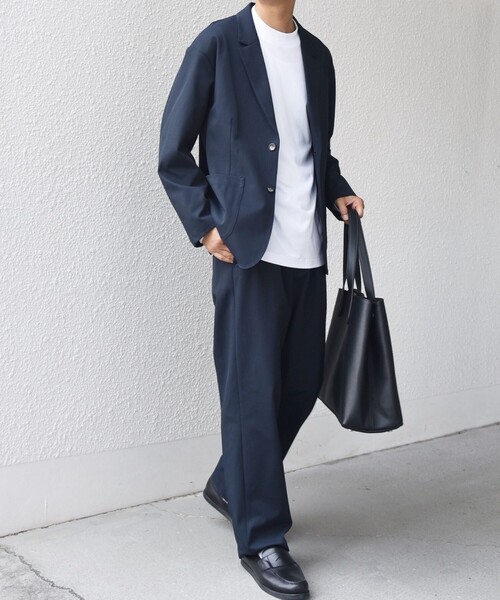 SHIPS any（シップス エニィ）の「SHIPS any: SORONA(R) ライト ツイル ストレッチ イージーパンツ(セットアップ対応)◇（その他パンツ・メンズ・グレー/オリーブ/ネイビー/ベージュ・MEDIUM/SMALL/X-LARGE/LARGE）」の21枚目の写真