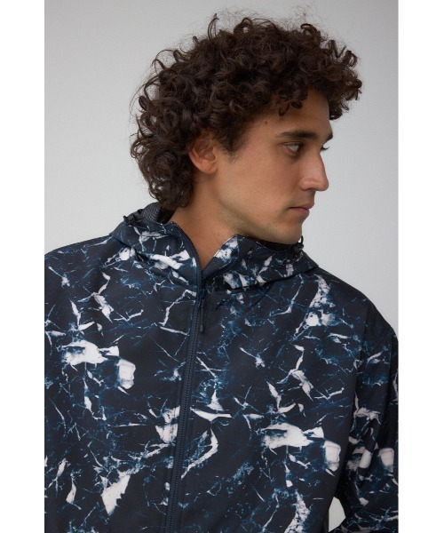 AZUL by moussy（アズールバイマウジー）の「3レイヤーウィンドシェルジャケット（ブルゾン・メンズ・ブラック系その他/ダークグリーン/ブラック・SMALL/MEDIUM/LARGE）」の9枚目の写真