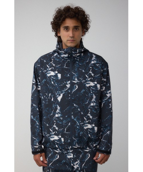 AZUL by moussy（アズールバイマウジー）の「3レイヤーウィンドシェルジャケット（ブルゾン・メンズ・ブラック系その他/ダークグリーン/ブラック・SMALL/MEDIUM/LARGE）」の11枚目の写真