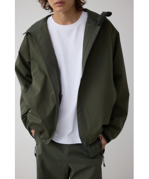 AZUL by moussy（アズールバイマウジー）の「3レイヤーウィンドシェルジャケット（ブルゾン・メンズ・ブラック系その他/ダークグリーン/ブラック・SMALL/MEDIUM/LARGE）」の16枚目の写真