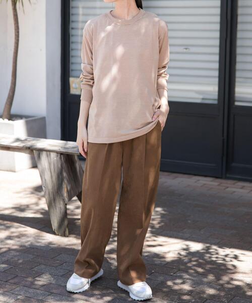 FORK&SPOON(フォークアンドスプーン)の「FORK&SPOON スエードライクパンツ(その他パンツ・レディース・ブラック系その他/ベージュ系その他・2/1)」の20枚目の写真