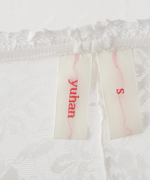 EDIT. FOR LULU（エディットフォールル）の「【YUHAN WANG/ユハン ワン】laced biker shorts（その他パンツ・レディース・ホワイト・SMALL/MEDIUM）」の14枚目の写真