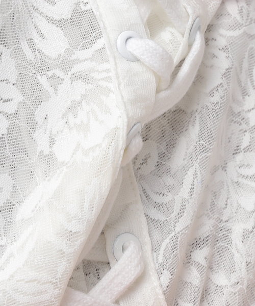 EDIT. FOR LULU（エディットフォールル）の「【YUHAN WANG/ユハン ワン】laced biker shorts（その他パンツ・レディース・ホワイト・SMALL/MEDIUM）」の16枚目の写真