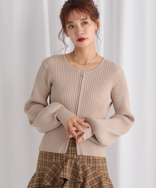 お年玉価格❣️M'S GRACY ベージュ カーディガン 42 M'S GRACY