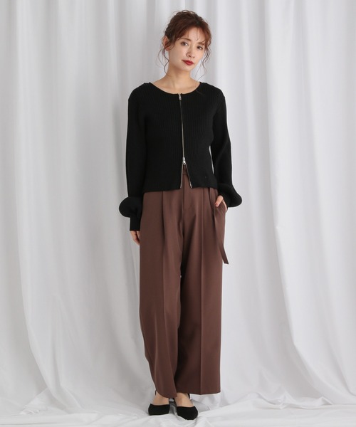 メロディ セール】ラメニット ボレロ（カーディガン/ボレロ）｜mezzo piano