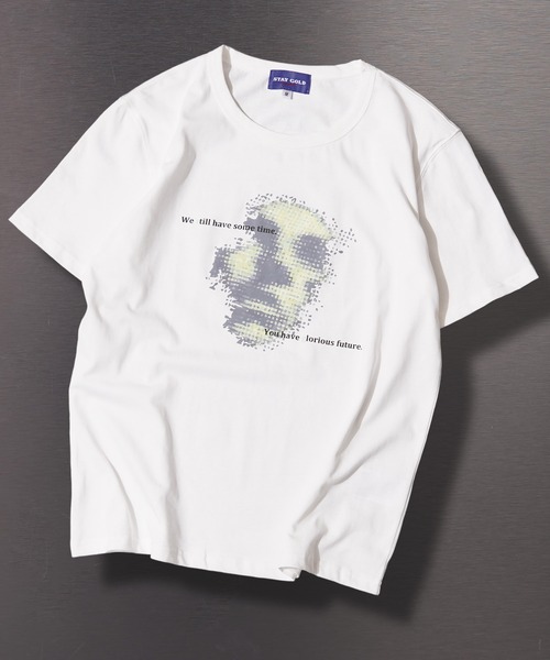 STAYGOLD】 ドットフェイス 半袖 Tシャツ / Dot Face Short