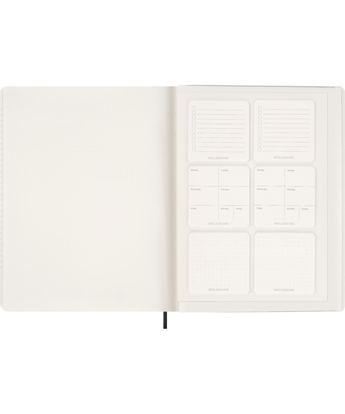 MOLESKINE（モレスキン）の「2026年 1月始まり 12ヵ月 エッセンシャル ダイアリー ウィークリーダイアリー バーチカル XXLサイズ (横22cm×縦28cm)  マートルグリーン（手帳/メモ帳・メンズ・グリーン・FREE）」の9枚目の写真