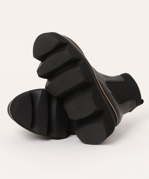 PARADIS COULEUR（パラディクルール）の「【PARADIS COULEUR】ボリュームソールサイドゴアブーツ(353023)（ブーツ・レディース・ブラック/ブラック系その他/ダークブラウン・24/23.5/22.5/23/24.5）」の6枚目の写真