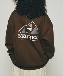 Marmot（マーモット）の「[Marmot マーモット] 別注 ブランドロゴ バックプリントスウェット（スウェット）」