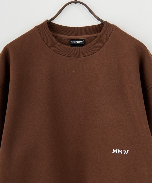 MARMOT（マーモット）の「[Marmot/マーモット] 別注 ブランドロゴ バックプリントスウェット（スウェット・レディース・ブラウン/ブラック・M/S/XL/L）」の19枚目の写真
