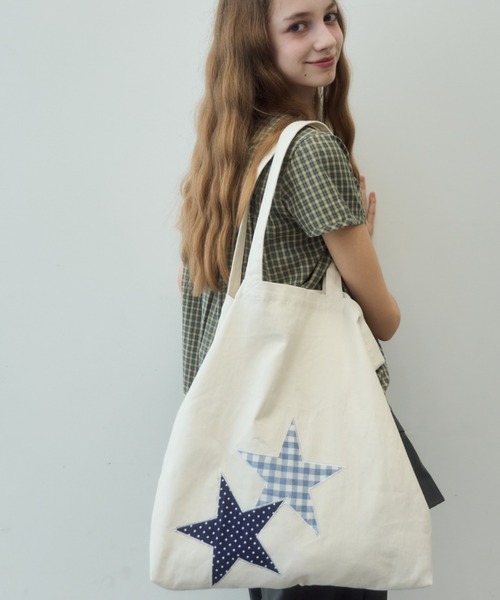 メリーボンボン　パッチワークトートバッグ メリーボンボン パッチワークトートバッグ メリーボンボン