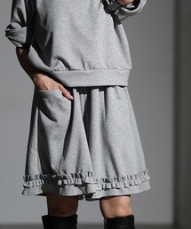 Sawa a la mode（サワアラモード）の「フリルショートパンツ（スウェットパンツ）」