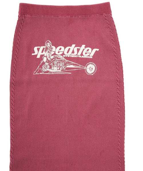 HYSTERIC GLAMOUR（ヒステリックグラマー）の「SPEEDSTER フロントZIPタイトスカート（スカート・レディース・ブラック/ピンク/グリーン・FREE）」の7枚目の写真