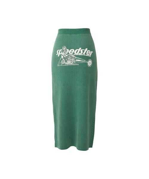 HYSTERIC GLAMOUR（ヒステリックグラマー）の「SPEEDSTER フロントZIPタイトスカート（スカート・レディース・ブラック/ピンク/グリーン・FREE）」の8枚目の写真
