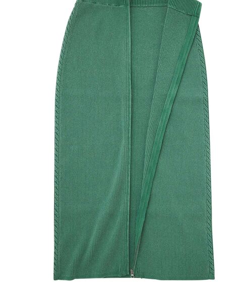 HYSTERIC GLAMOUR（ヒステリックグラマー）の「SPEEDSTER フロントZIPタイトスカート（スカート・レディース・ブラック/ピンク/グリーン・FREE）」の9枚目の写真