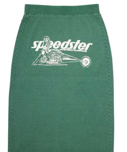 HYSTERIC GLAMOUR（ヒステリックグラマー）の「SPEEDSTER フロントZIPタイトスカート（スカート・レディース・ブラック/ピンク/グリーン・FREE）」の11枚目の写真