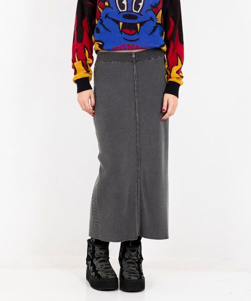 HYSTERIC GLAMOUR（ヒステリックグラマー）の「SPEEDSTER フロントZIPタイトスカート（スカート・レディース・ブラック/ピンク/グリーン・FREE）」の16枚目の写真