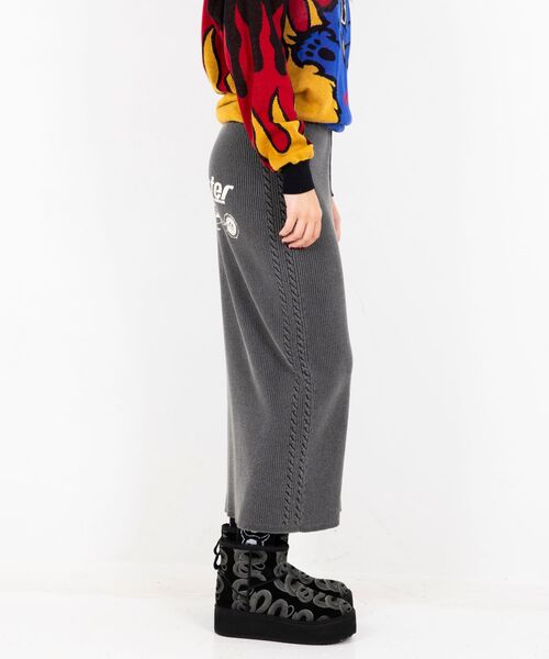 HYSTERIC GLAMOUR（ヒステリックグラマー）の「SPEEDSTER フロントZIPタイトスカート（スカート・レディース・ブラック/ピンク/グリーン・FREE）」の18枚目の写真