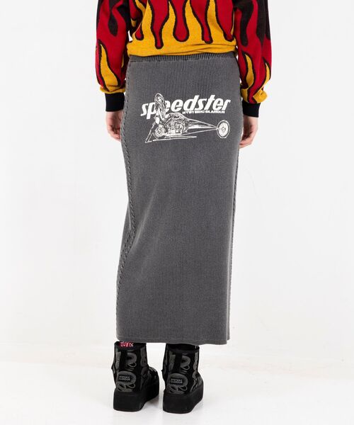 HYSTERIC GLAMOUR（ヒステリックグラマー）の「SPEEDSTER フロントZIPタイトスカート（スカート・レディース・ブラック/ピンク/グリーン・FREE）」の19枚目の写真