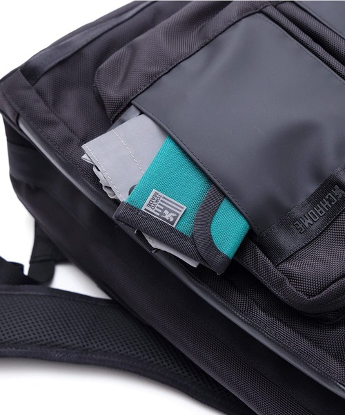 CHROME(クローム)の「CHROME/クローム バックパック AXCEL DAYPACK MD アクセル デイパック ミディアム BJ019BK(バックパック/リュック・メンズ・ブラック・FREE)」の7枚目の写真