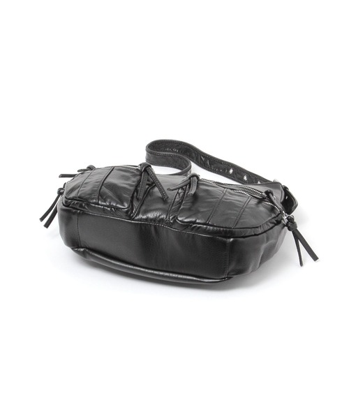 3.3 Field Trip (3.3フィールドトリップ)の「3.3 Field Trip/ポケットレザーBAG(ショルダーバッグ・メンズ・ブラック・FREE)」の13枚目の写真