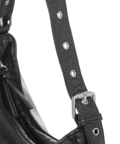 3.3 Field Trip (3.3フィールドトリップ)の「3.3 Field Trip/ポケットレザーBAG(ショルダーバッグ・メンズ・ブラック・FREE)」の5枚目の写真