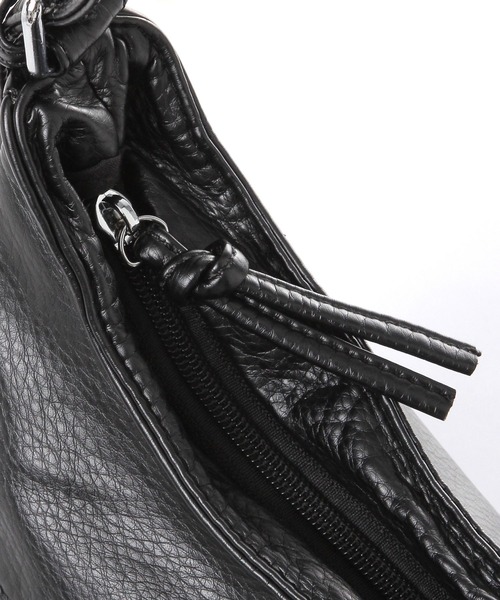 3.3 Field Trip (3.3フィールドトリップ)の「3.3 Field Trip/ポケットレザーBAG(ショルダーバッグ・メンズ・ブラック・FREE)」の6枚目の写真