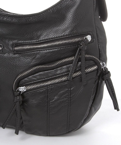 3.3 Field Trip (3.3フィールドトリップ)の「3.3 Field Trip/ポケットレザーBAG(ショルダーバッグ・メンズ・ブラック・FREE)」の7枚目の写真