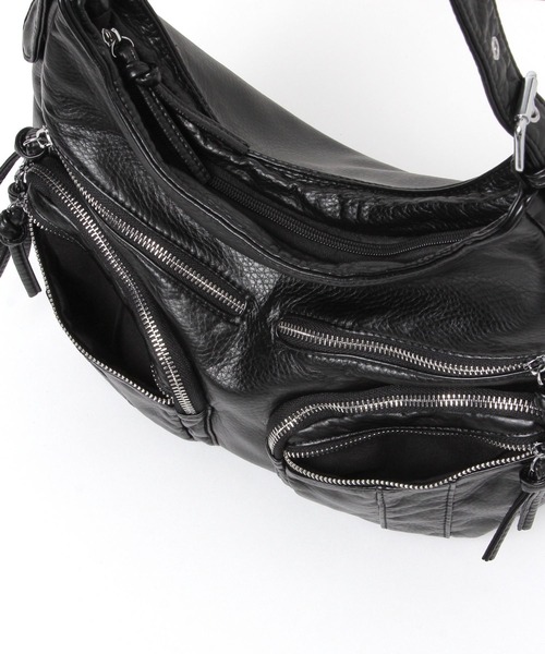 3.3 Field Trip (3.3フィールドトリップ)の「3.3 Field Trip/ポケットレザーBAG(ショルダーバッグ・メンズ・ブラック・FREE)」の9枚目の写真