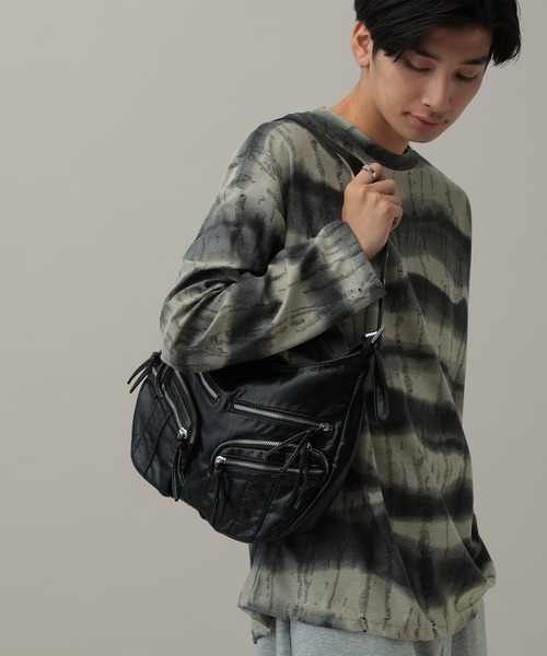 3.3 Field Trip (3.3フィールドトリップ)の「3.3 Field Trip/ポケットレザーBAG(ショルダーバッグ・メンズ・ブラック・FREE)」の16枚目の写真