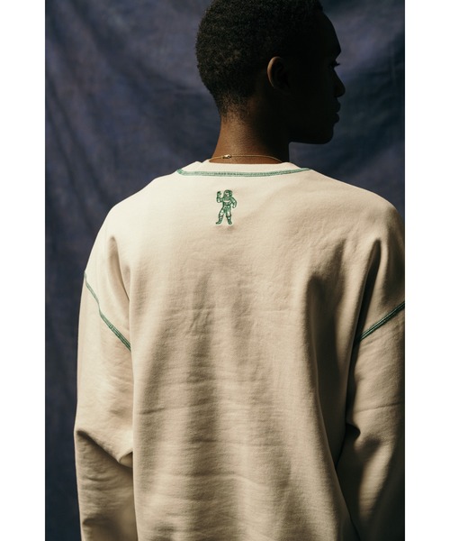 BILLIONAIRE BOYS CLUB（ビリオネア・ボーイズ・クラブ）の「EMBROIDERED LOGO SWEATSHIRT（スウェット・メンズ・アッシュグレー/ブラック・X-LARGE/LARGE/MEDIUM/SMALL）」の8枚目の写真