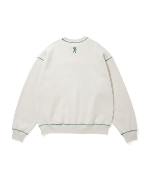 BILLIONAIRE BOYS CLUB（ビリオネア・ボーイズ・クラブ）の「EMBROIDERED LOGO SWEATSHIRT（スウェット・メンズ・アッシュグレー/ブラック・X-LARGE/LARGE/MEDIUM/SMALL）」の4枚目の写真