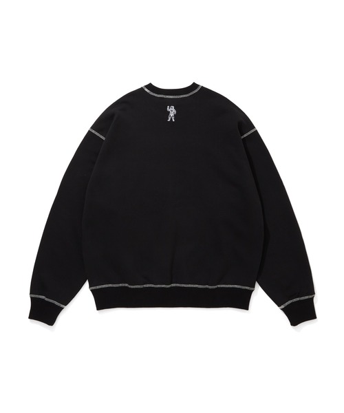 BILLIONAIRE BOYS CLUB（ビリオネア・ボーイズ・クラブ）の「EMBROIDERED LOGO SWEATSHIRT（スウェット・メンズ・アッシュグレー/ブラック・X-LARGE/LARGE/MEDIUM/SMALL）」の3枚目の写真
